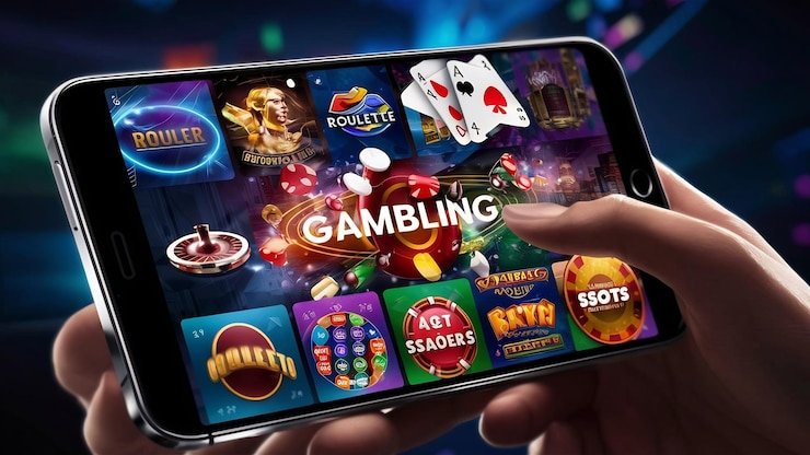 Fruit slot game interface showing paylines and betting controls